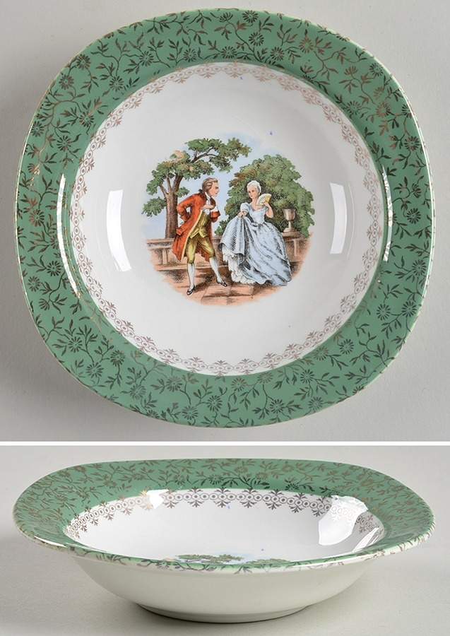 TST332 Rim Fruit/Dessert (Sauce) Bowl by Taylor, Smith & Taylor (Ts&T)-1