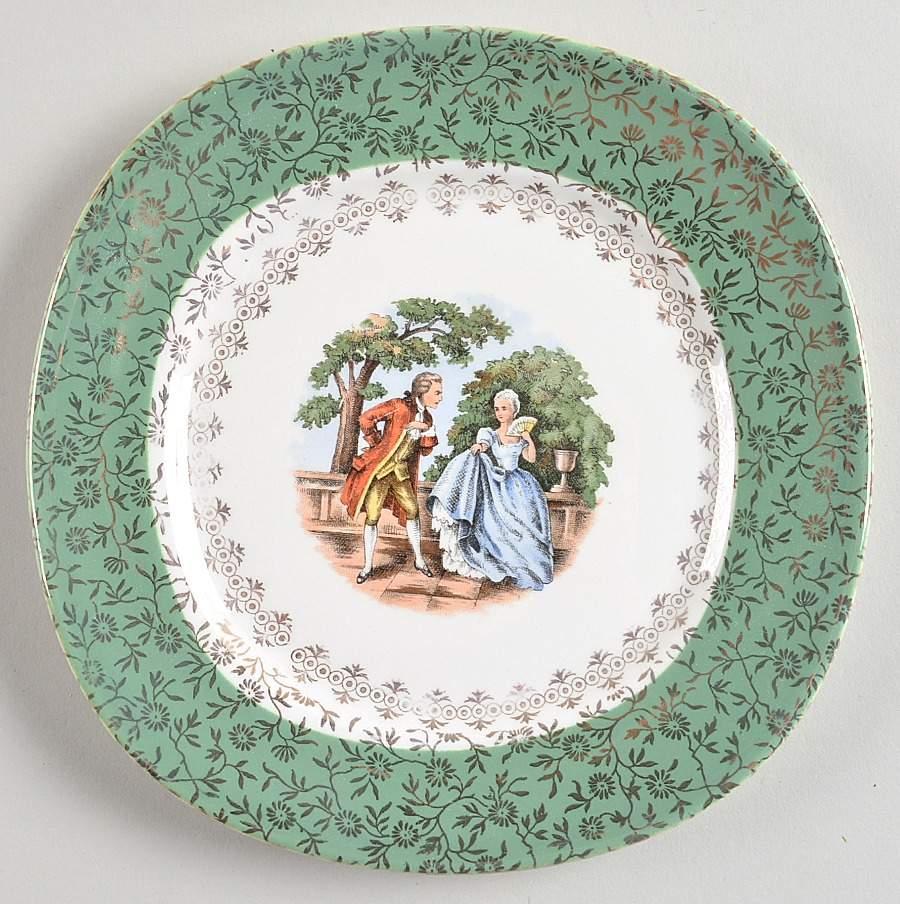 TST332 Bread & Butter Plate by Taylor, Smith & Taylor (Ts&T)-1