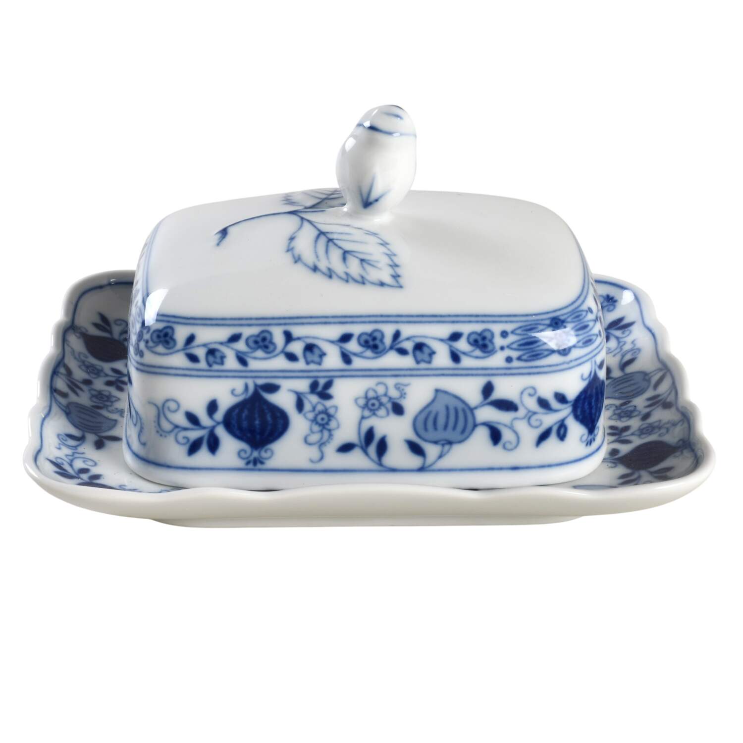 Blue Onion 1/4 Lb Covered Butter by Tirschenreuth-1