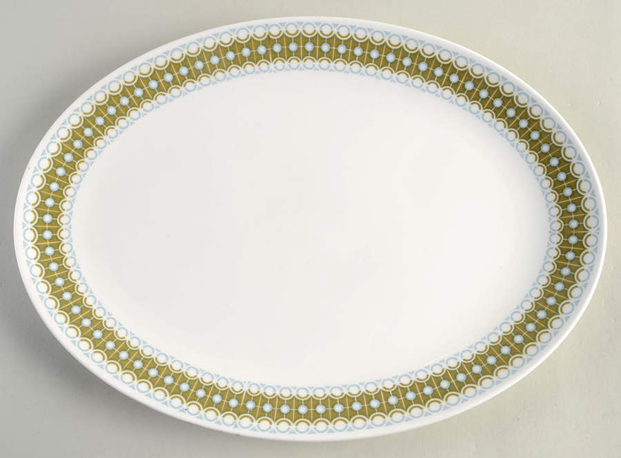 Cadenza 13" Oval Serving Platter by Tuscan - Royal Tuscan-1