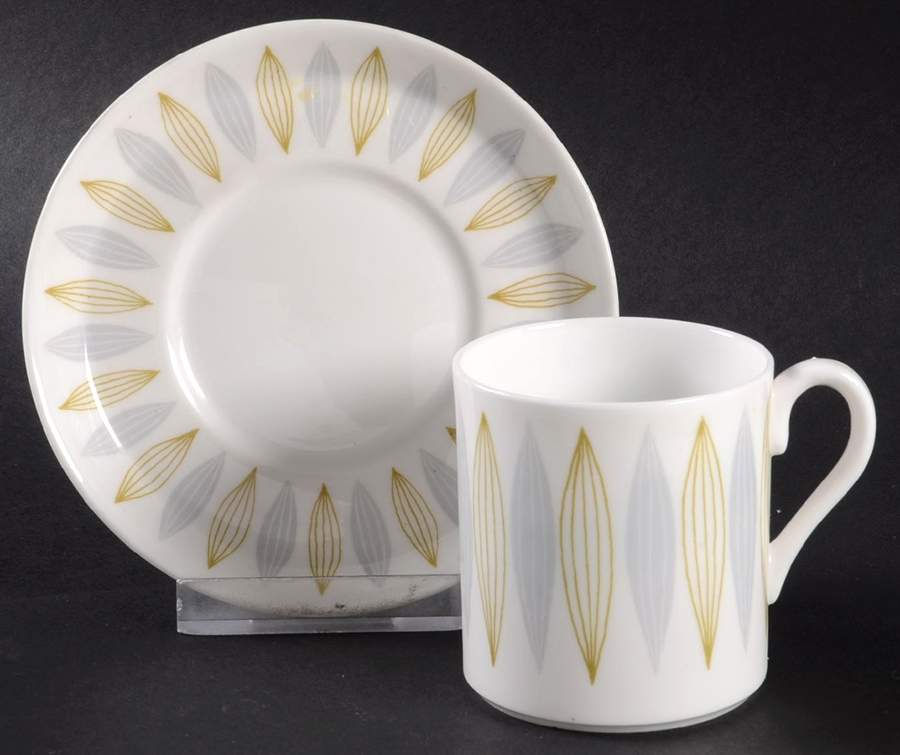 Caravelle Flat Demitasse Cup & Saucer Set by Tuscan - Royal Tuscan-1