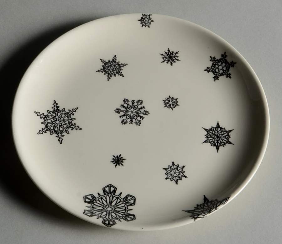 Midnight Bread & Butter Plate by Taylor, Smith & Taylor (Ts&T)-1