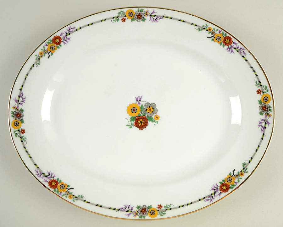 TRV192 15" Oval Serving Platter by Tressemanes & Vogt-1