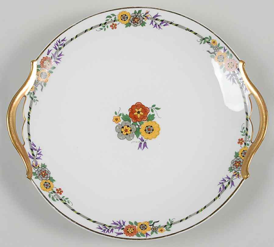 TRV192 Handled Cake Plate by Tressemanes & Vogt-1