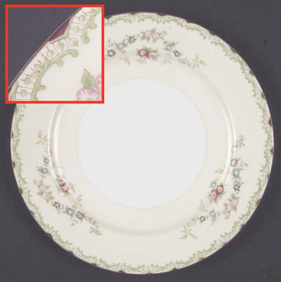 TSW5 Salad Plate by Transor Ware (Japan)-1