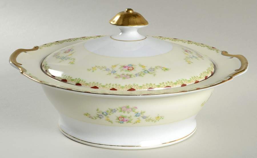 TSW5 Round Covered Vegetable by Transor Ware (Japan)-1
