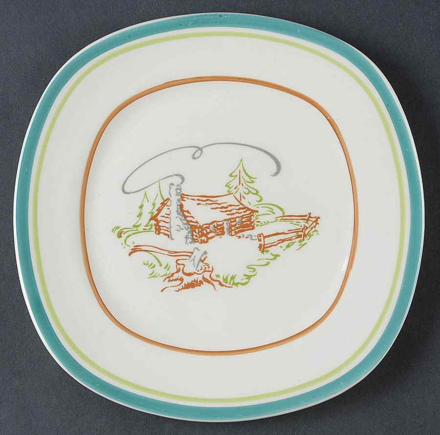 Pioneer Salad Plate by Taylor, Smith & Taylor (Ts&T)-1