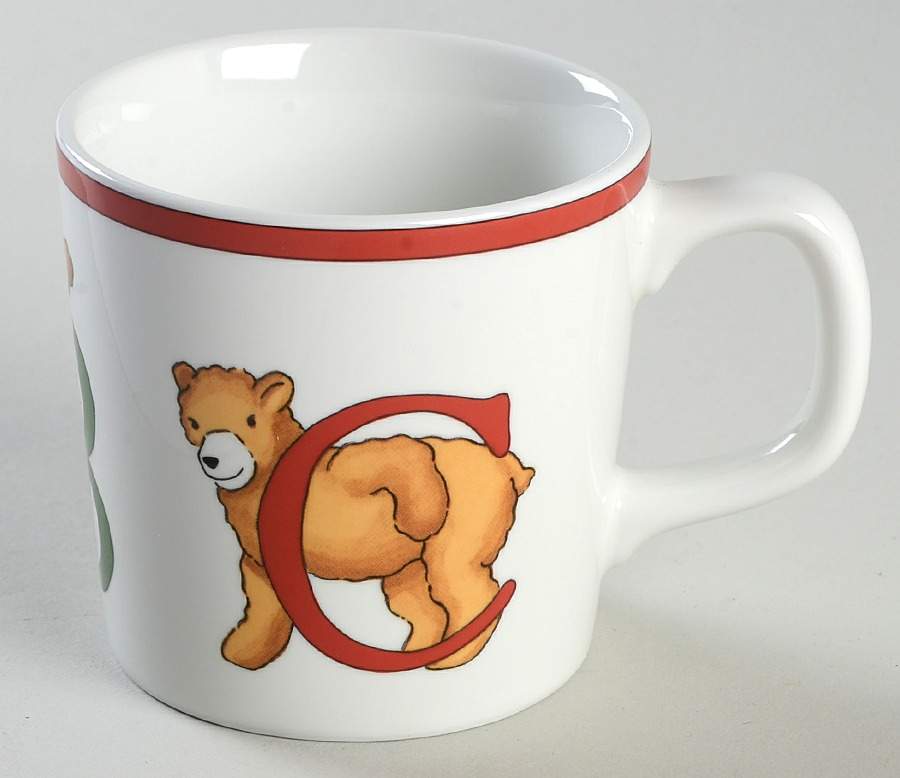 Alphabet Bears Child's Mug by Tiffany-1