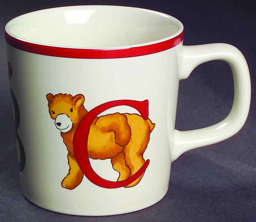 Alphabet Bears Child's Mug by Tiffany-1