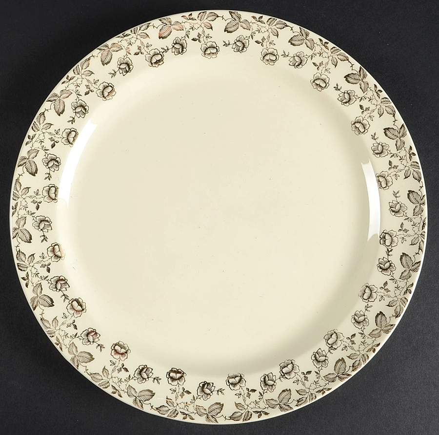 TST345 Luncheon Plate by Taylor, Smith & Taylor (Ts&T)-1