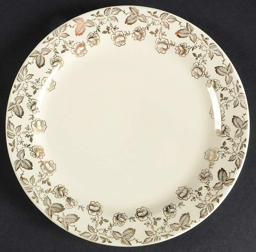 TST345 Bread & Butter Plate by Taylor, Smith & Taylor (Ts&T)-1