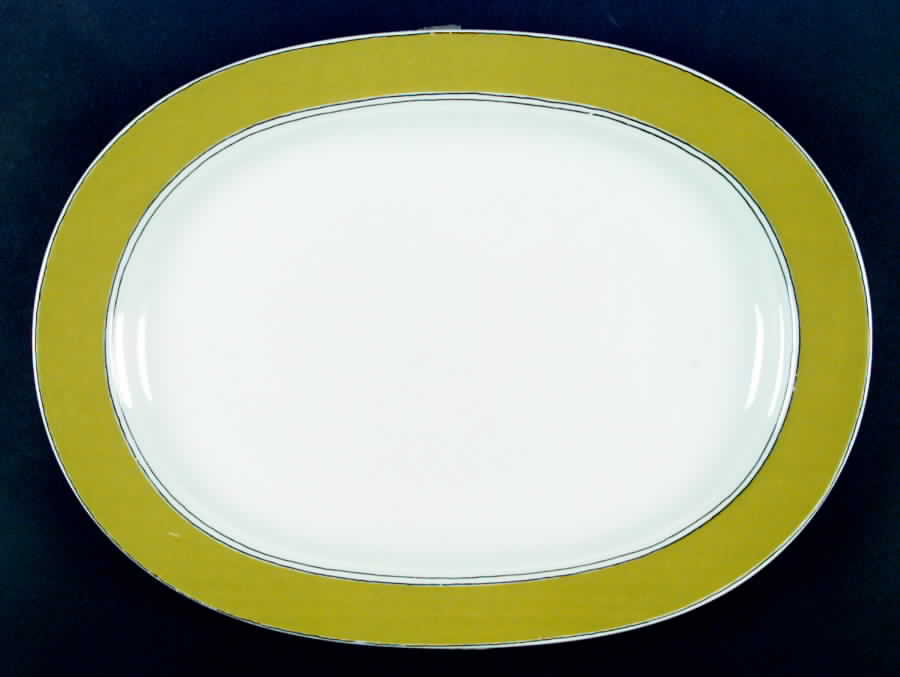 THO133 14" Oval Serving Platter by Thomas-1