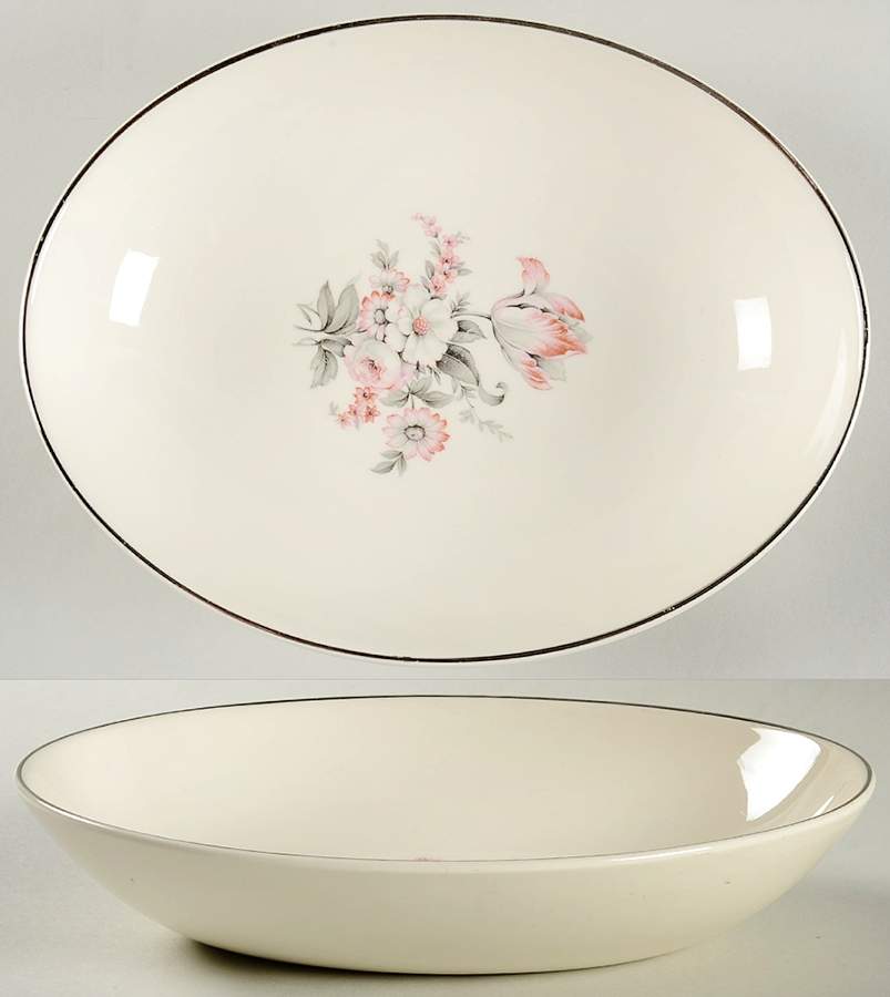 TST224 8" Oval Vegetable Bowl by Taylor, Smith & Taylor (Ts&T)-1