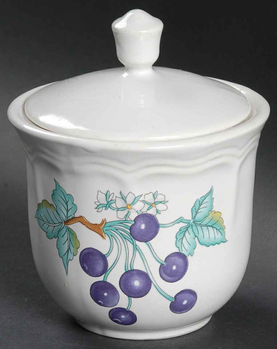 TAE1 Sugar Bowl & Lid by Tableworks Unlimited-1