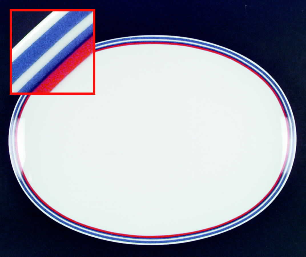 Concord (Medallion Line) 13" Oval Serving Platter by Thomas-1