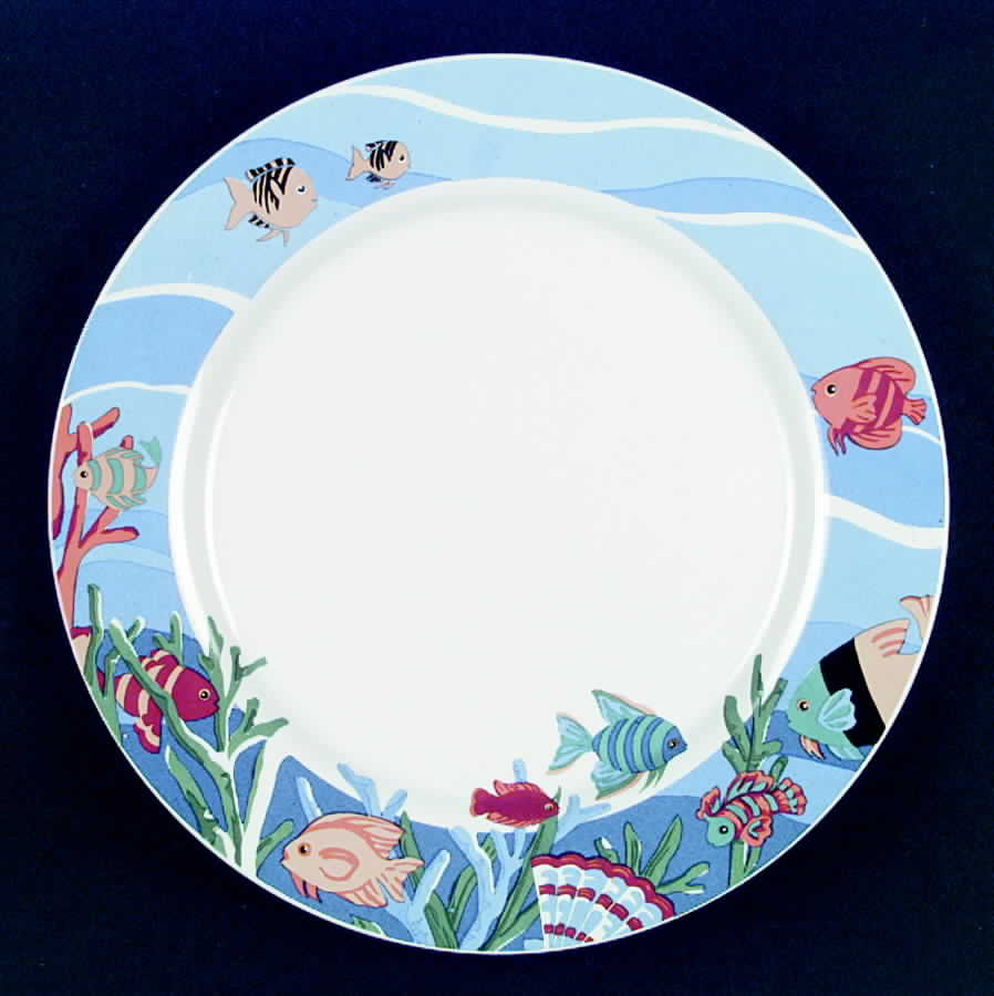 Under The Sea Dinner Plate by Tienshan-1