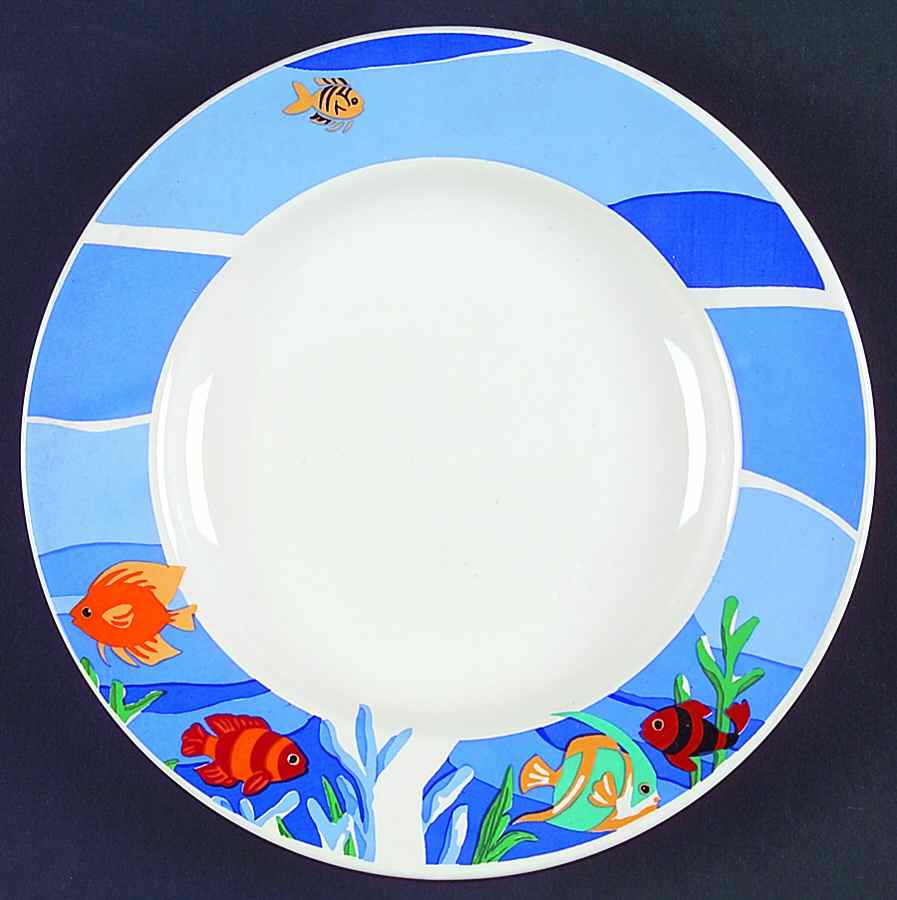 Under The Sea Salad Plate by Tienshan-1
