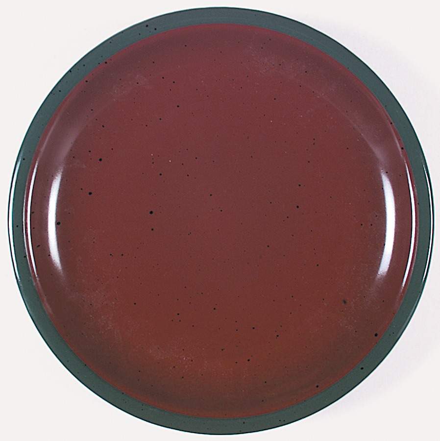 Images Green Red Dinner Plate by Tienshan-1
