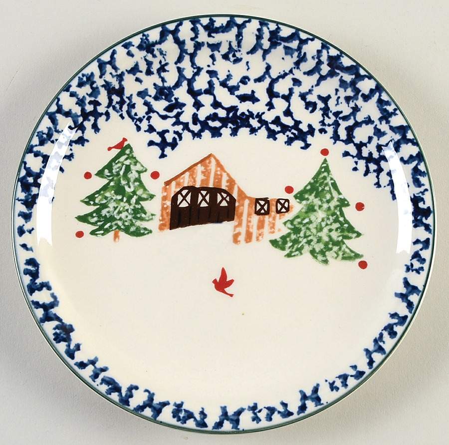 Holiday Wilderness Salad Plate by Tienshan-1