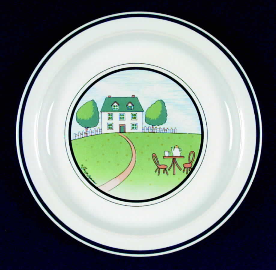 Villa Salad Plate by Takahashi-1