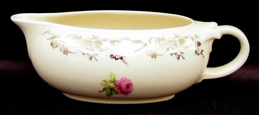 1958-1-2 Gravy Boat by Taylor, Smith & Taylor (Ts&T)-1