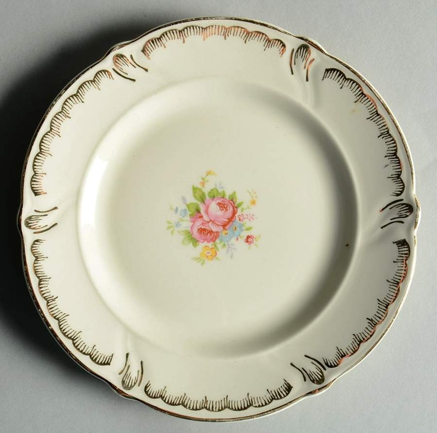 TST361 Bread & Butter Plate by Taylor, Smith & Taylor (Ts&T)-1