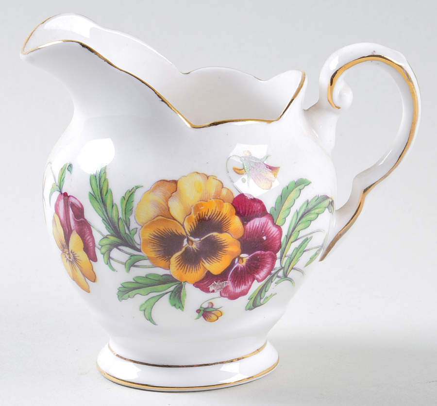 Pansy Mini Creamer by Tuscan - Royal Tuscan-1