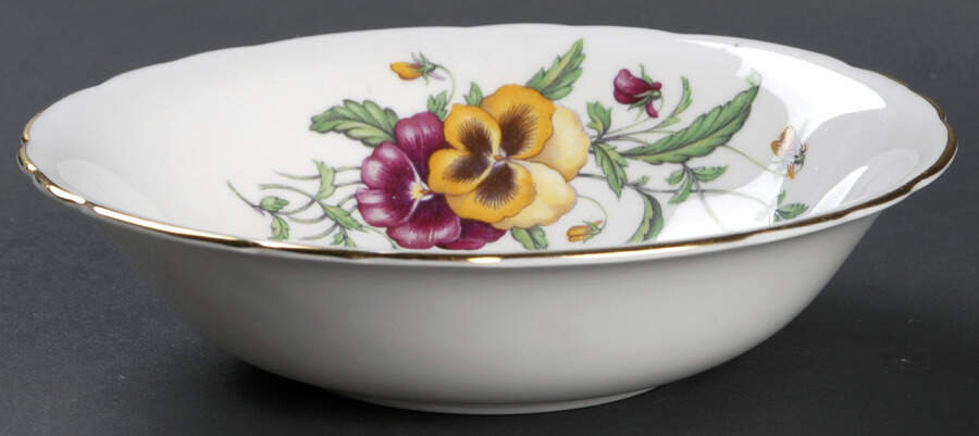 Pansy Coupe Cereal Bowl by Tuscan - Royal Tuscan-1