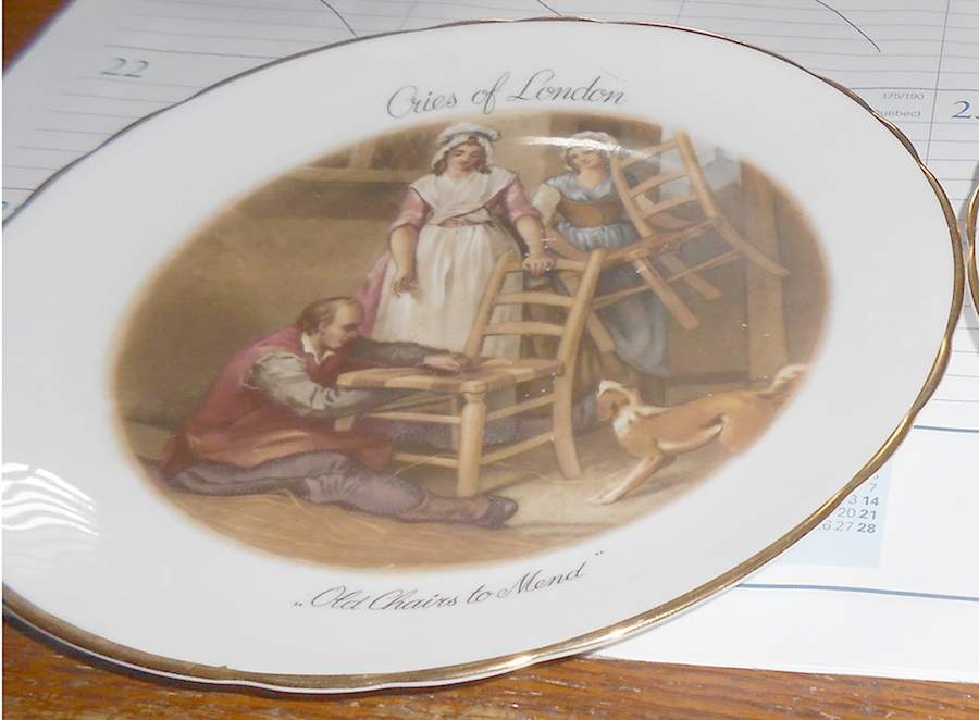 Cries of London Salad Plate by Tuscan - Royal Tuscan-1