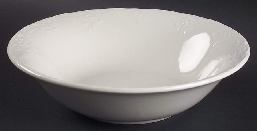 Versailles Off White 9" Round Vegetable Bowl by Tabletops Unlimited-1