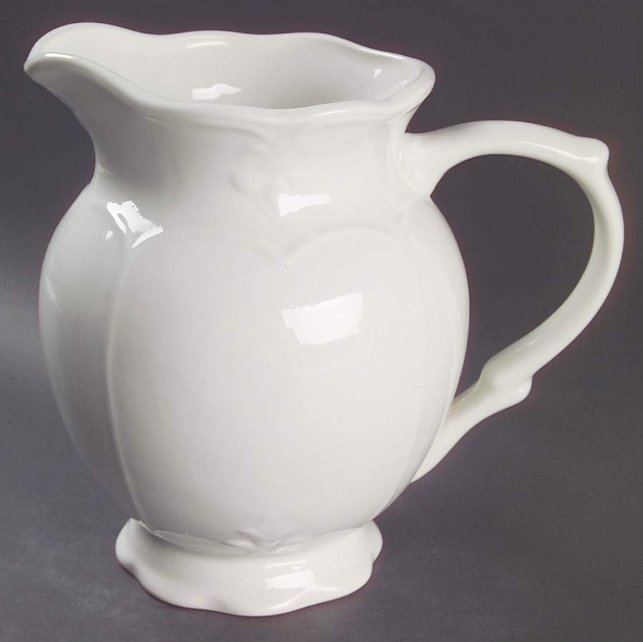 Versailles Off White 56 Oz Pitcher by Tabletops Unlimited-1