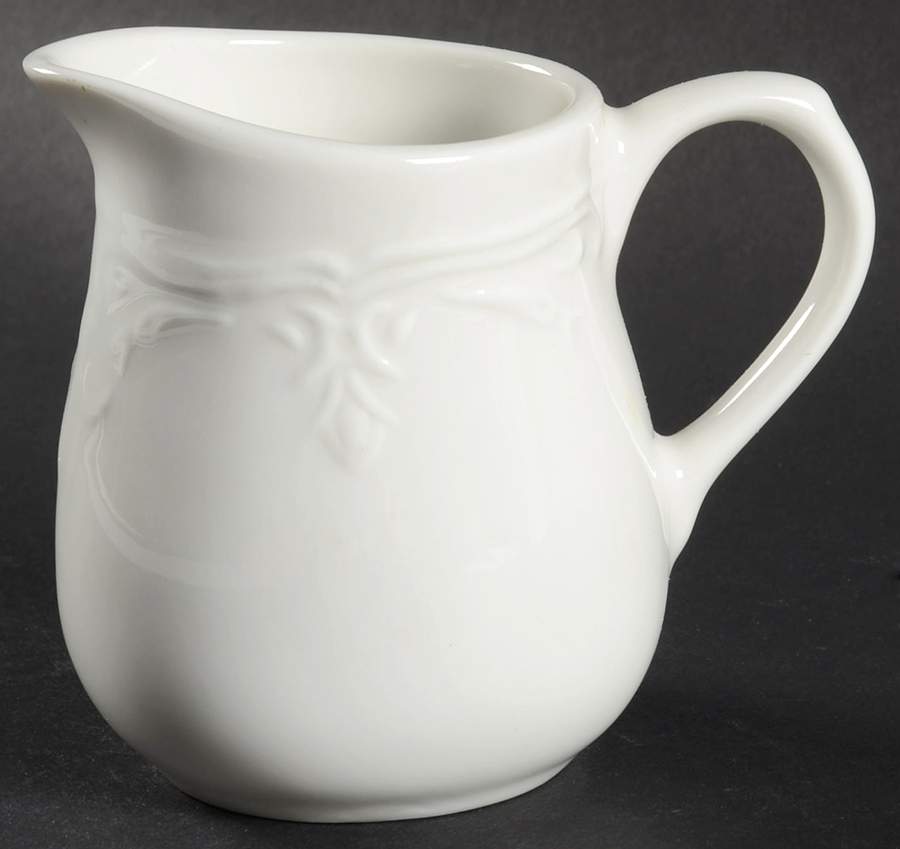 Versailles Off White Creamer by Tabletops Unlimited-1
