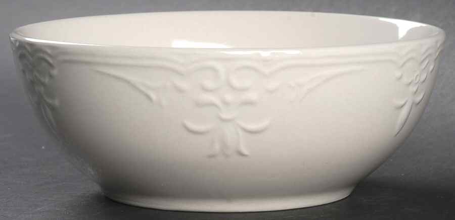 Versailles Off White Coupe Cereal Bowl by Tabletops Unlimited-1