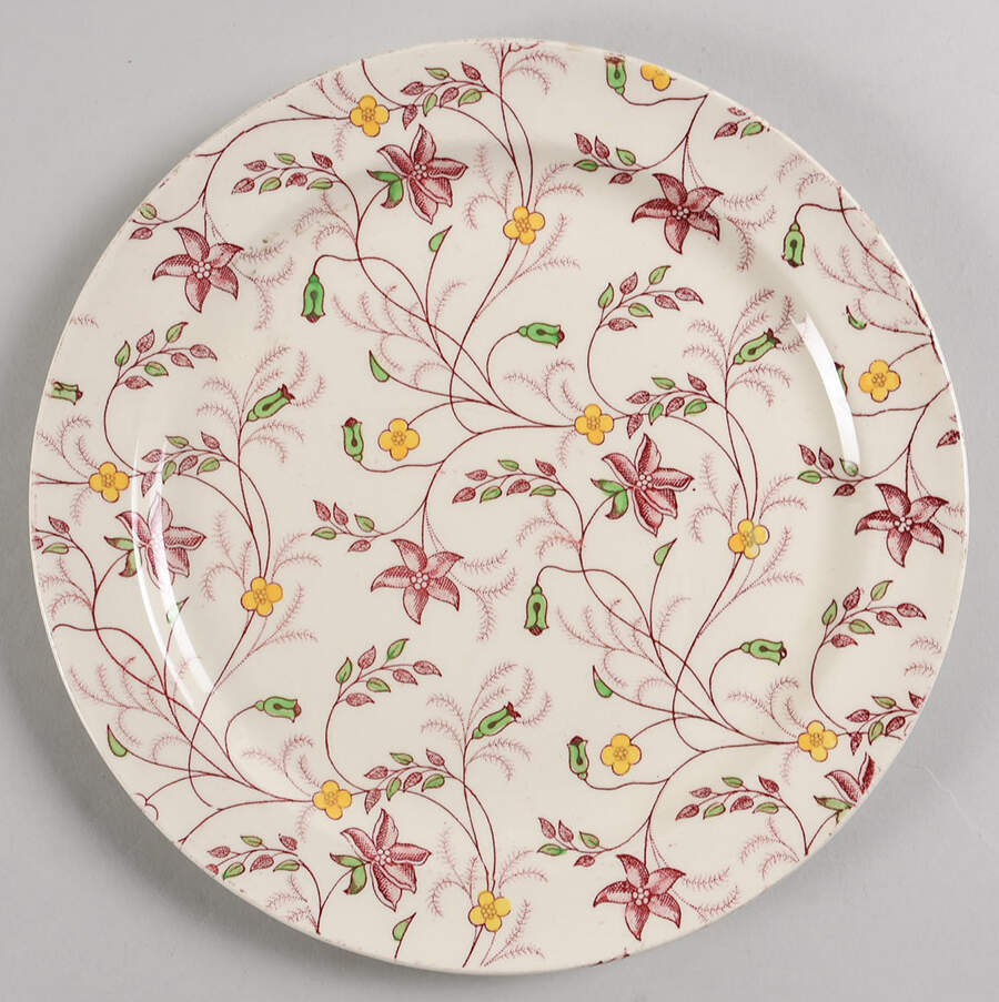 TST364 Luncheon Plate by Taylor, Smith & Taylor (Ts&T)-1