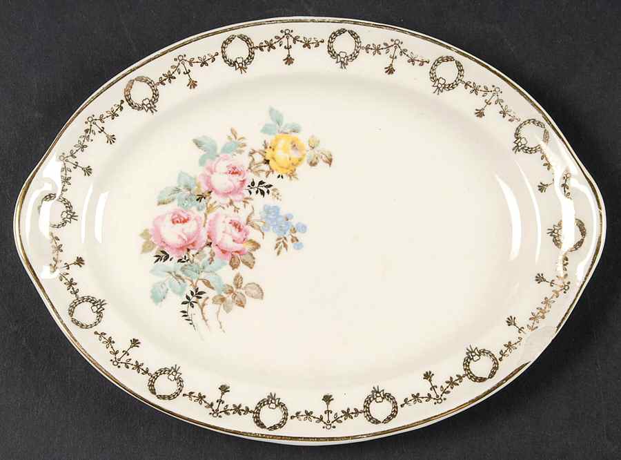 1931 Relish/Gravy Underplate by Taylor, Smith & Taylor (Ts&T)-1