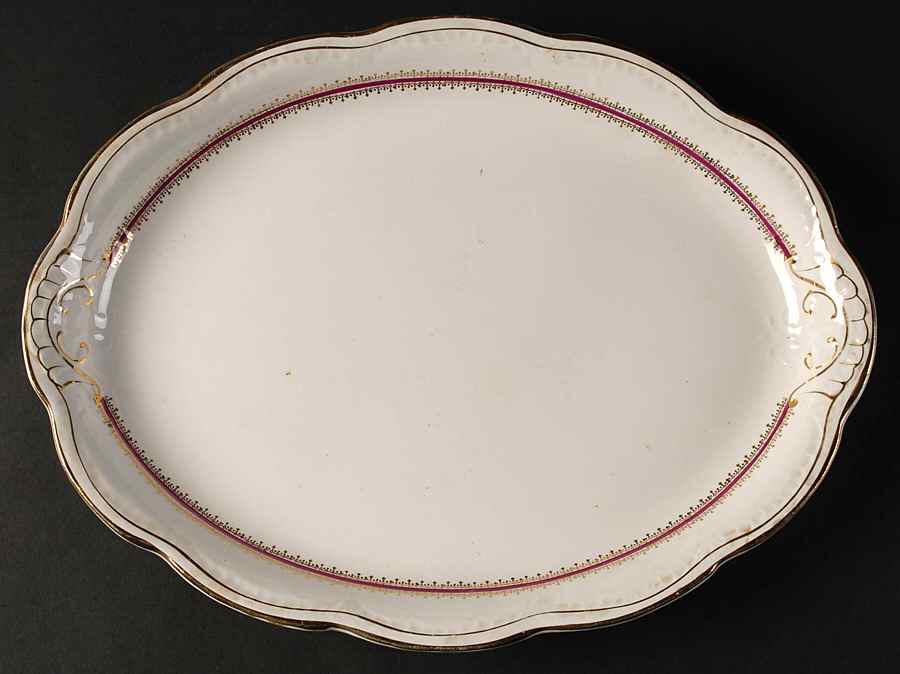 TST367 14" Oval Serving Platter by Taylor, Smith & Taylor (Ts&T)-1
