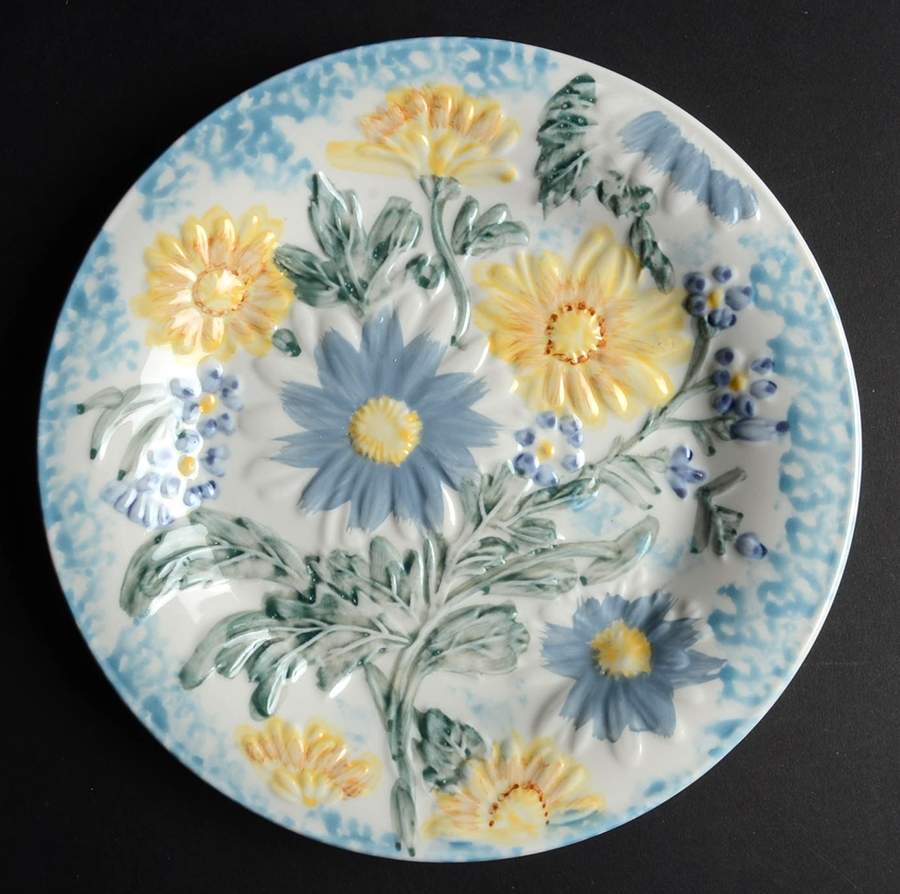 Daisy Patch Salad Plate by Tabletops Unlimited-1