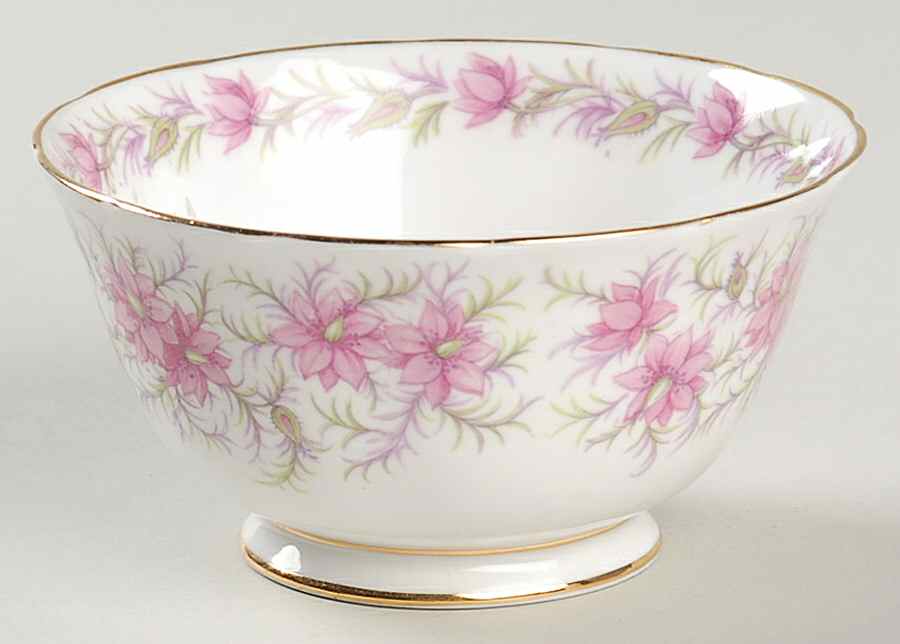 Love In The Mist Pink Mini Open Sugar Bowl by Tuscan - Royal Tuscan-1