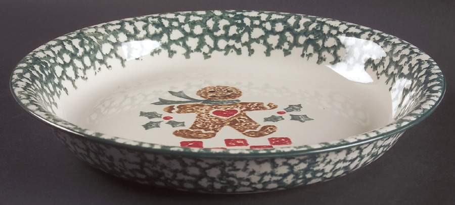Gingerbread Pie Serving Plate by Tienshan-1