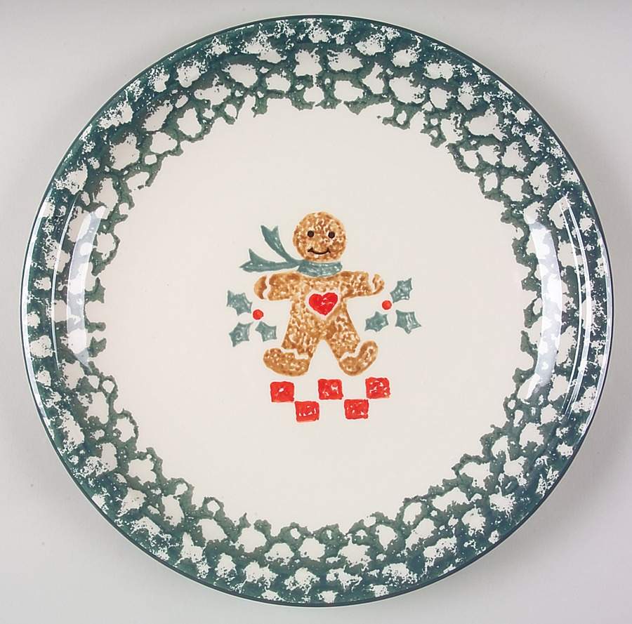 Gingerbread 12" Chop Plate (Round Platter) by Tienshan-1