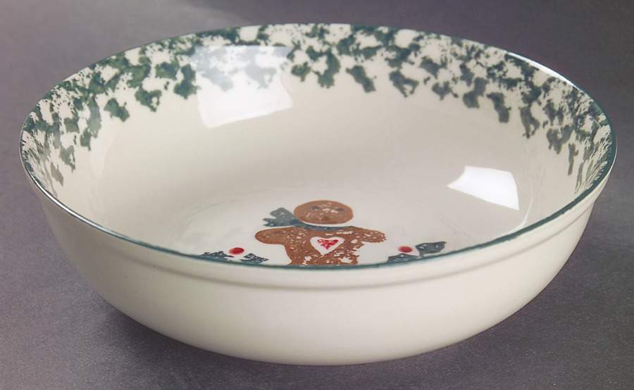 Gingerbread Coupe Cereal Bowl by Tienshan-1