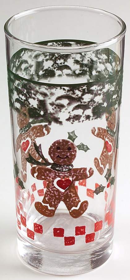 Gingerbread 12 Oz Glassware Tumbler by Tienshan-1