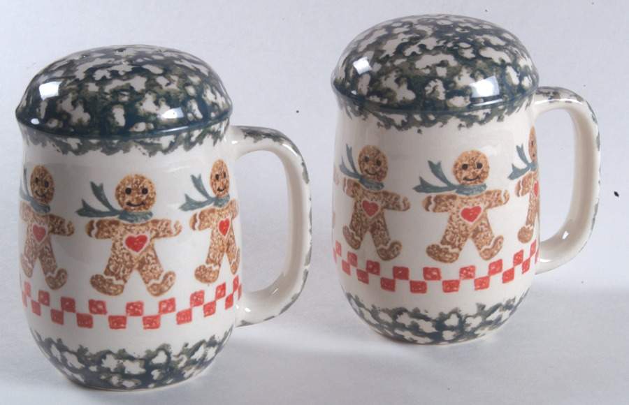 Gingerbread Stove Top Salt & Pepper Set by Tienshan-1