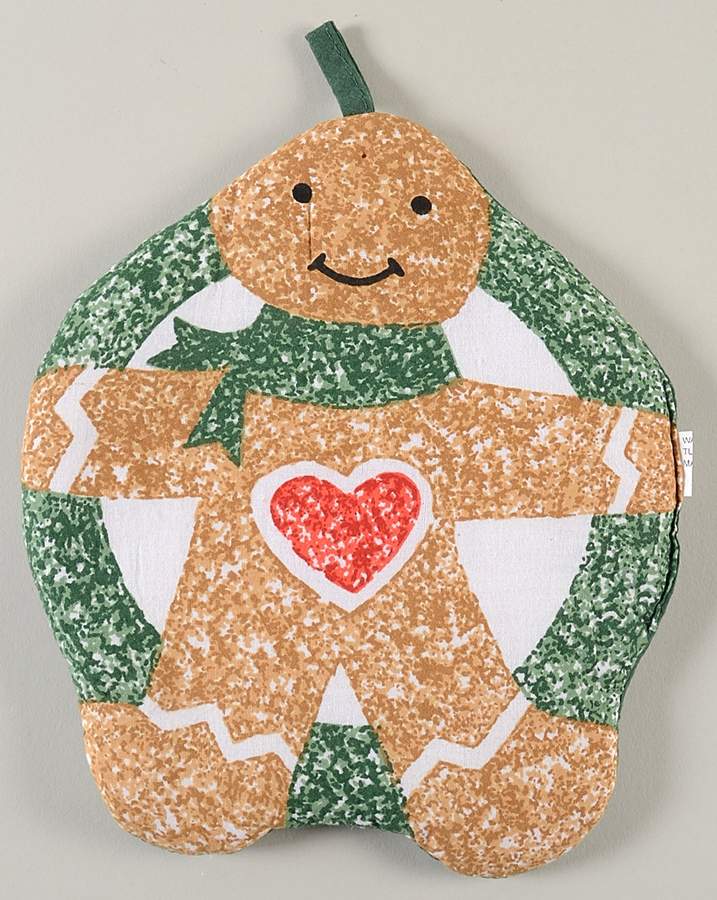 Gingerbread Cloth Potholder by Tienshan-1