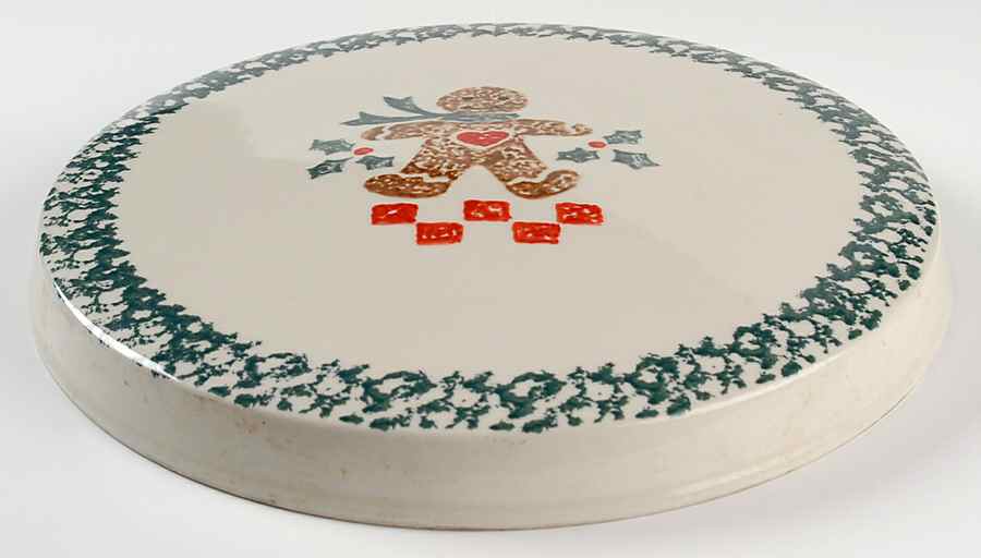 Gingerbread Large Ceramic Stove Cover by Tienshan-1