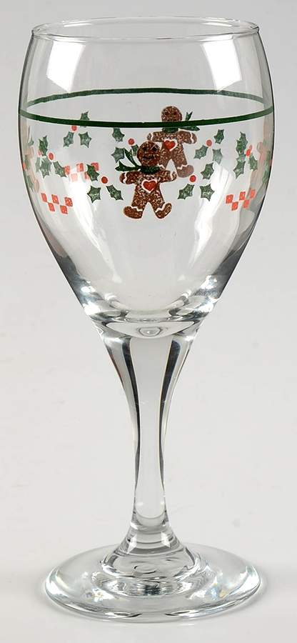 Gingerbread 10 Oz Glassware Goblet by Tienshan-1