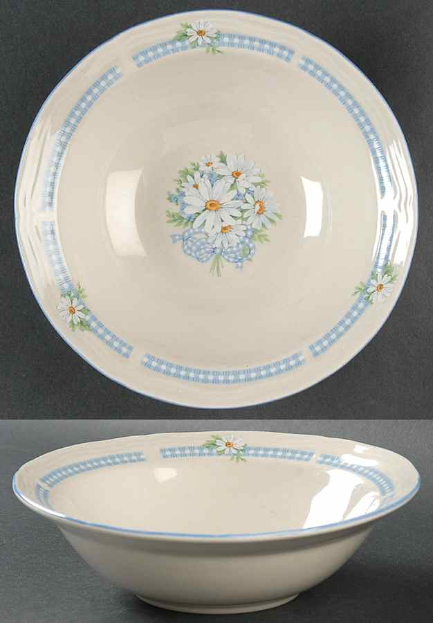 Daisy Bouquet Coupe Cereal Bowl by Tienshan-1