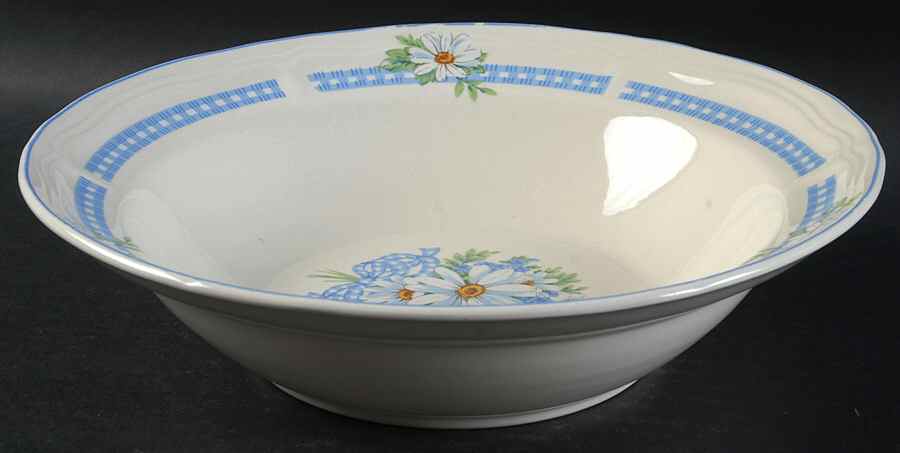 Daisy Bouquet 8" Round Vegetable Bowl by Tienshan-1