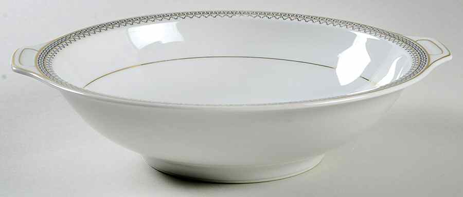 Grecian 9" Round Vegetable Bowl by Thun-1