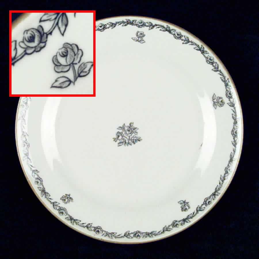 TIR173 Bread & Butter Plate by Tirschenreuth-1
